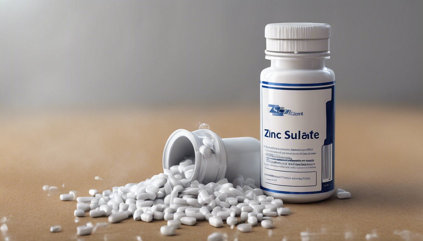 découvrez les effets et les indications du sulfate de zinc, un médicament reconnu pour son efficacité dans certains traitements médicaux.