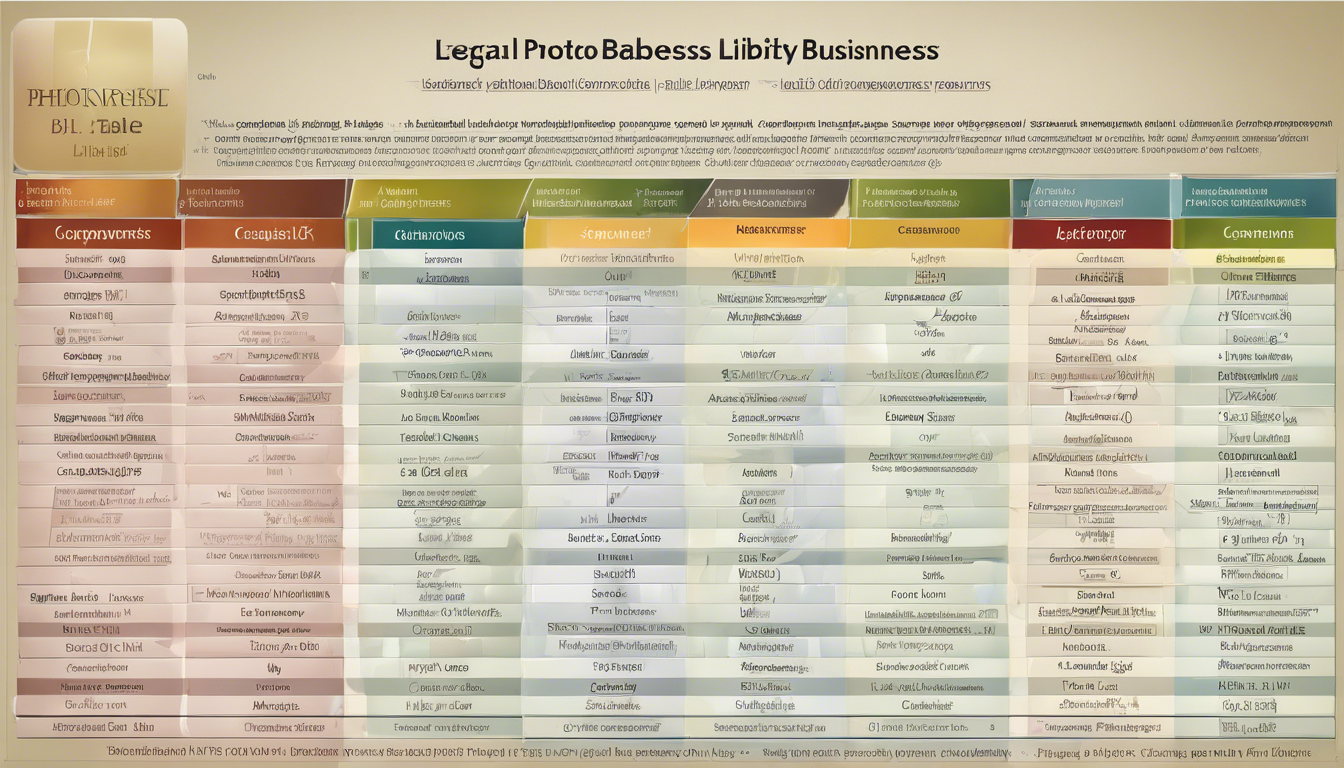 découvrez notre tableau comparatif qui vous aide à comprendre les différentes formes juridiques d'entreprise. analysez les avantages et inconvénients de chaque statut pour faire le bon choix pour votre projet entrepreneurial.
