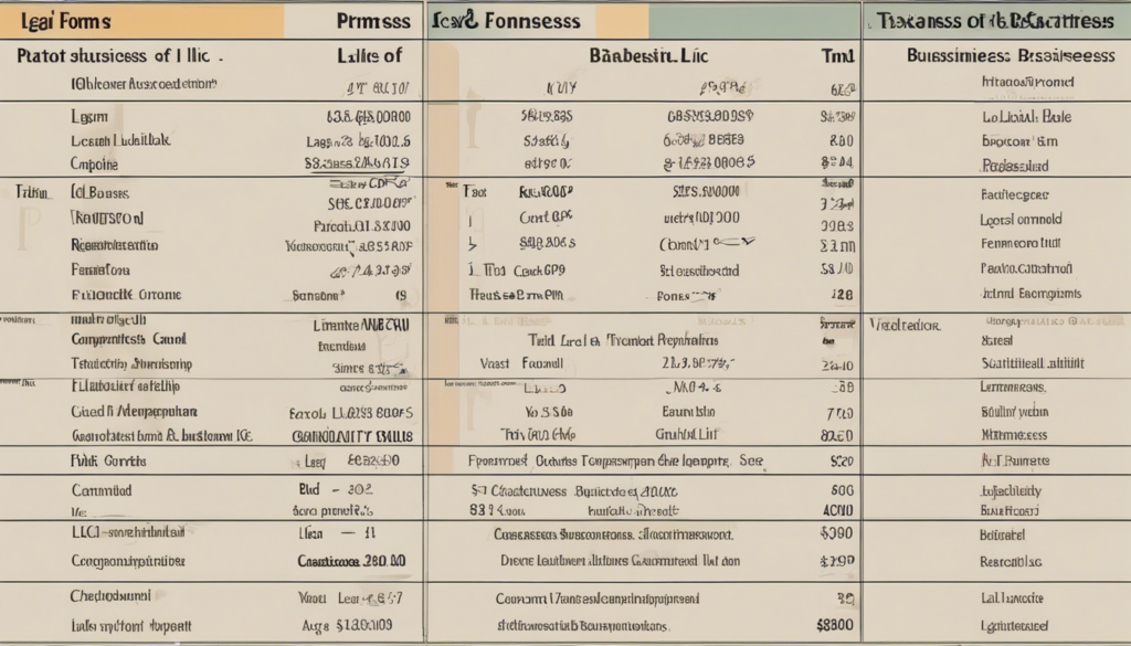 découvrez dans notre tableau comparatif les différentes formes juridiques d'entreprise. analysez les avantages et inconvénients de chaque structure pour mieux choisir celle qui convient à votre projet et à vos objectifs professionnels.