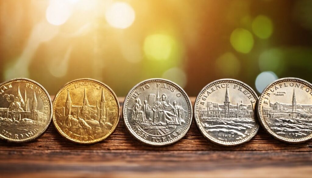Quel est le potentiel de collection des pièces en ancien franc ?