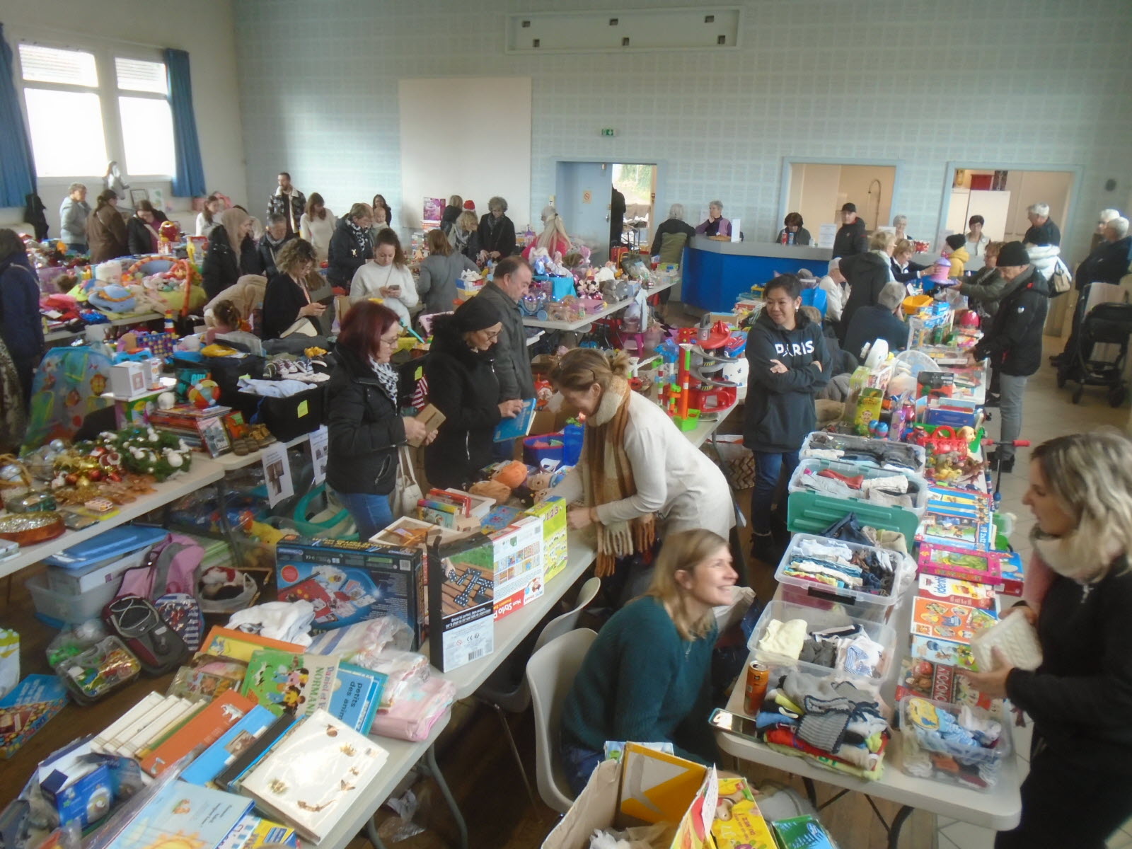 Bourse aux jouets - Visiteurs