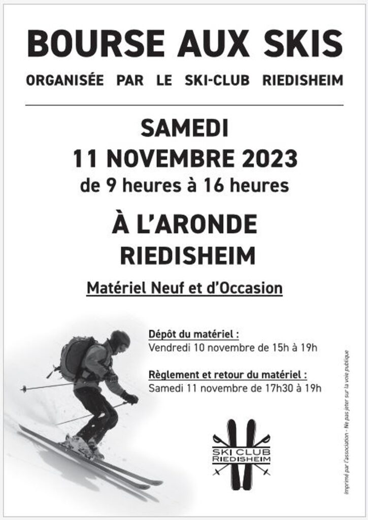 Bourse aux skis 2024 : événement incontournable pour acheter et vendre du matériel de ski