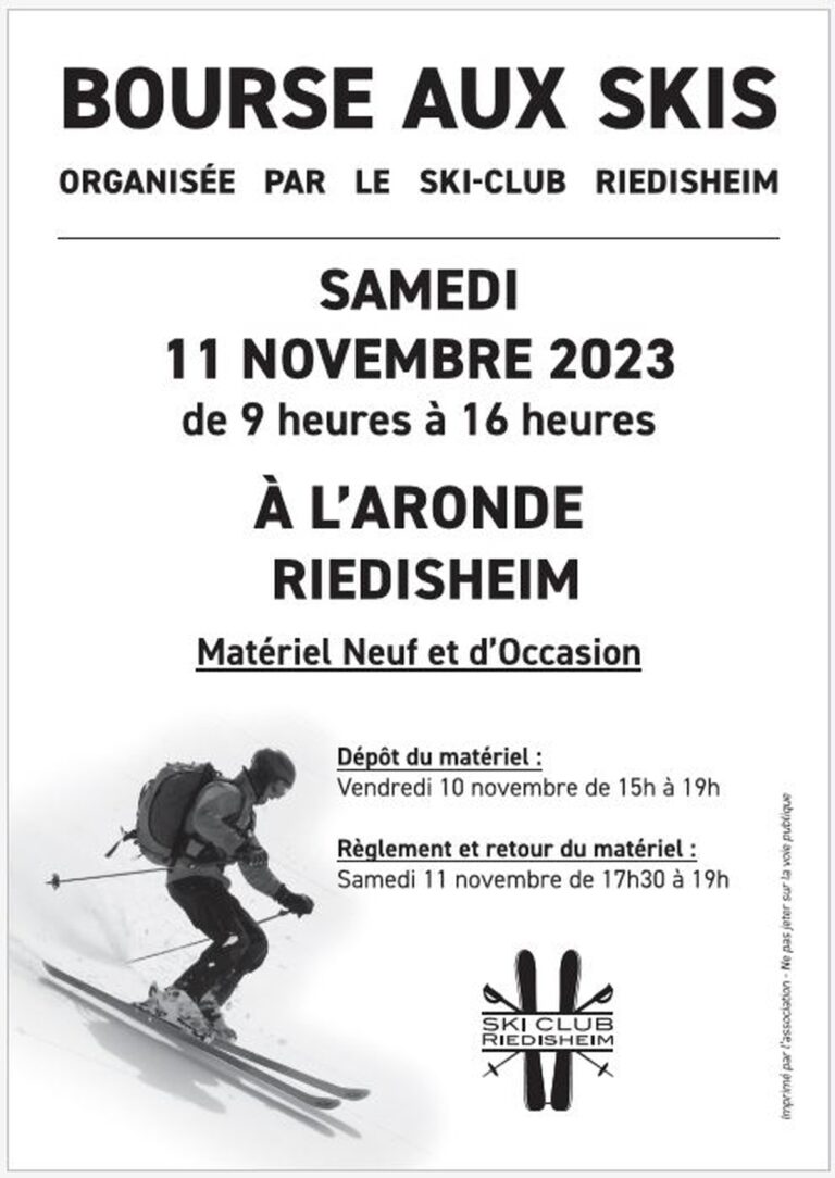 Bourse aux skis 2024 : événement incontournable pour acheter et vendre du matériel de ski