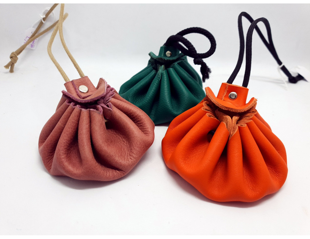 Bourse en cuir classique