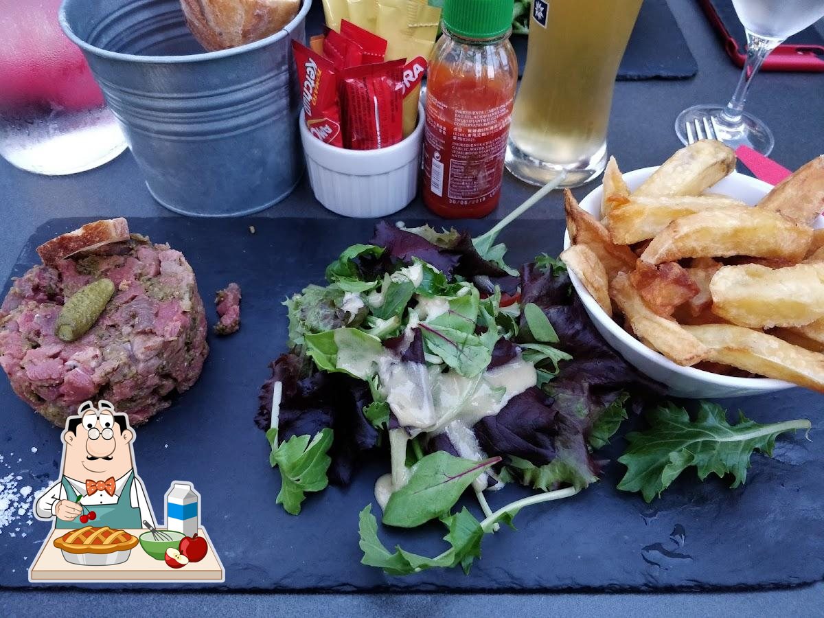 Plat servi à la Brasserie de la Bourse du Travail