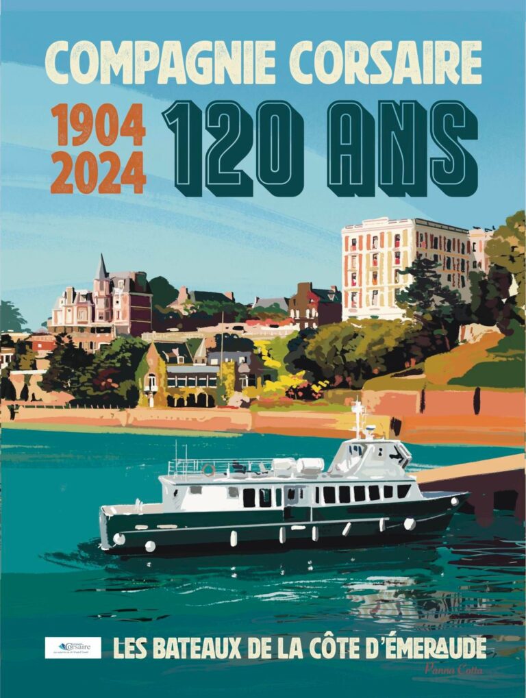 Vue extérieure de la gare maritime de la Bourse à Saint-Malo