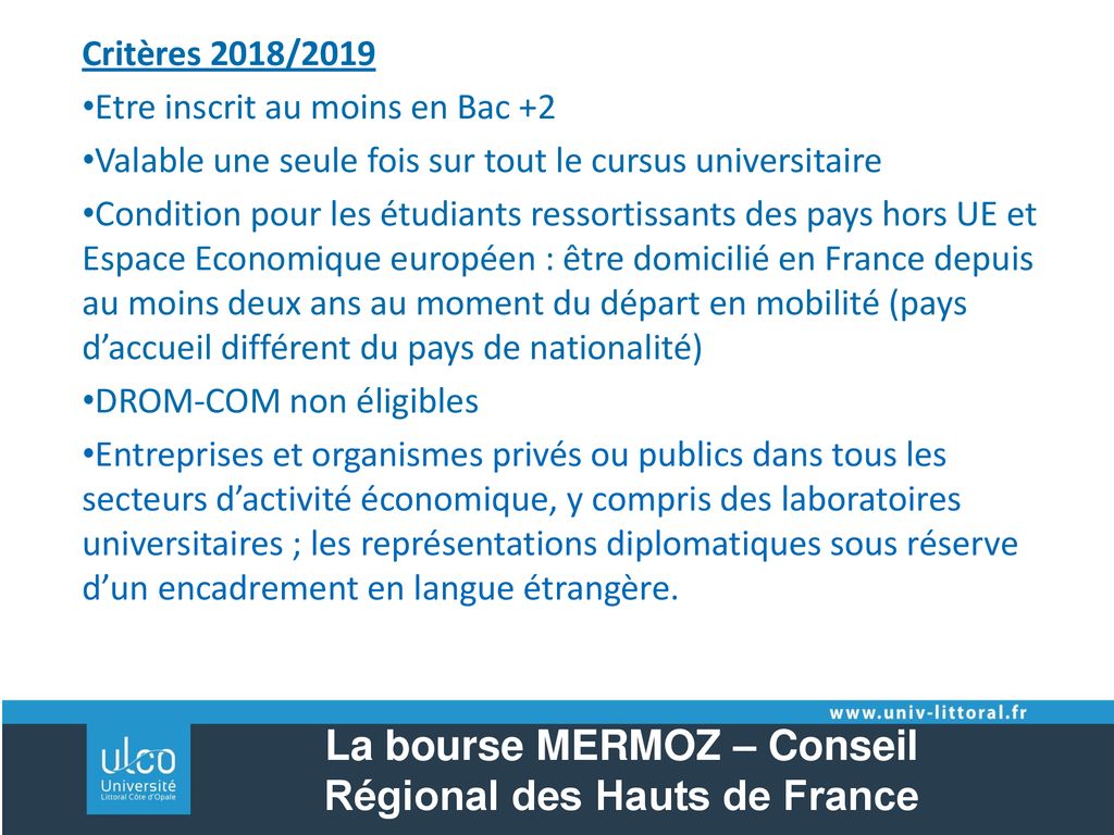 Bourse Mermoz