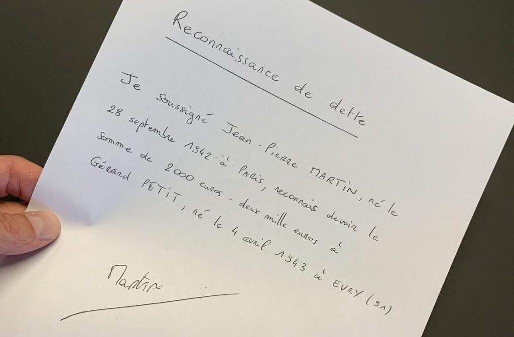 Quelle est la prescription de la dette après un décès ?