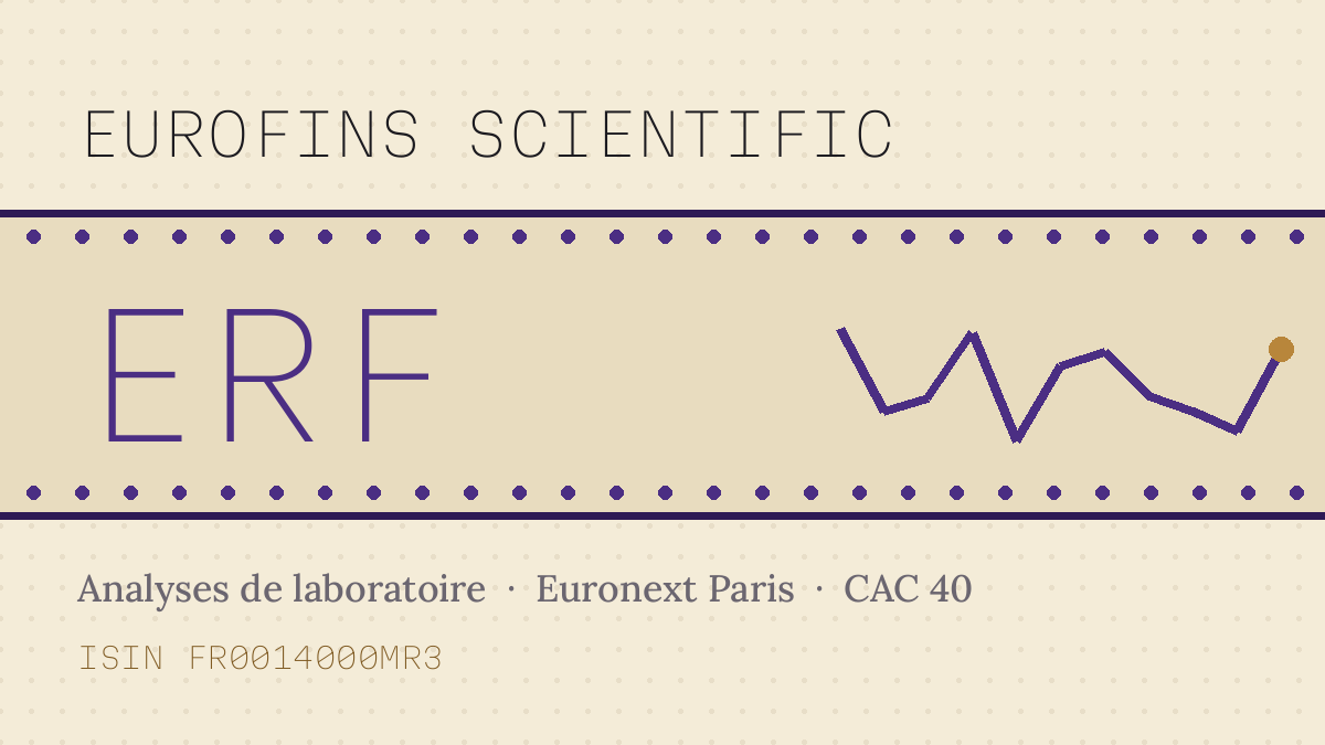 Action Eurofins Scientific : cours, dividende et ce qu’il faut savoir avant d’acheter